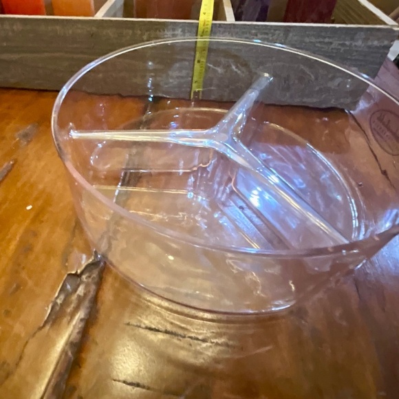 Unbreakable Polycarbonate 3 Section Serving Bowl - Picture 4 of 12